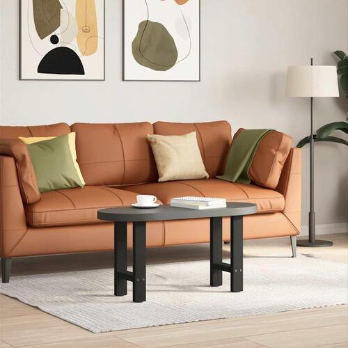 Sofabordben 2 stk. 38x(42-43) cm stål sort