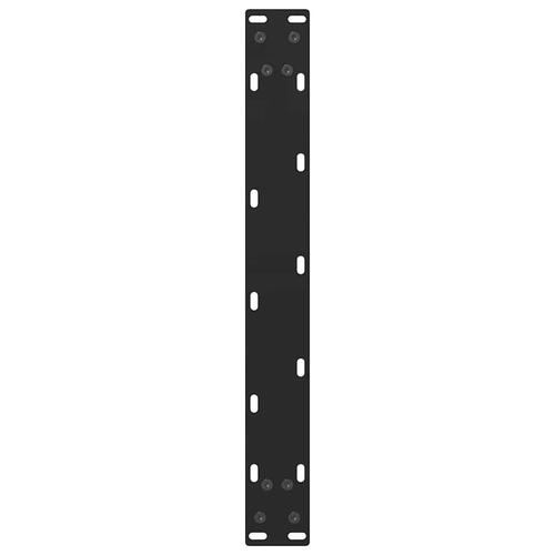 Sofabordben 2 stk. 70x(42-43) cm stål sort