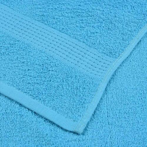 Håndklæder 4 stk. 30x30 cm 360 g/m2 100 % bomuld turkis