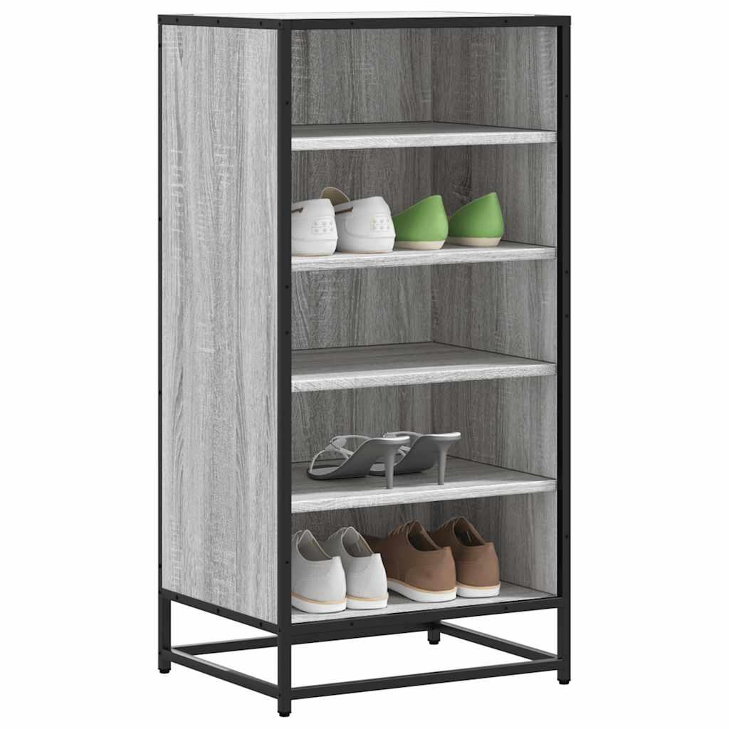 Skoreol 48x38x97,5 cm konstrueret træ grå
