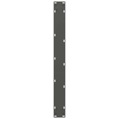 Sofabordben 2 stk. 80x(72-73) cm stål antracitgrå