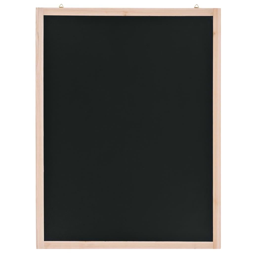 Vægmonteret tavle cedertræ 60 x 80 cm
