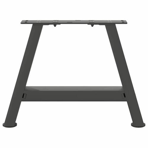 Sofabordben A-formet 2 stk 50x(30-31) cm stål antracitgrå
