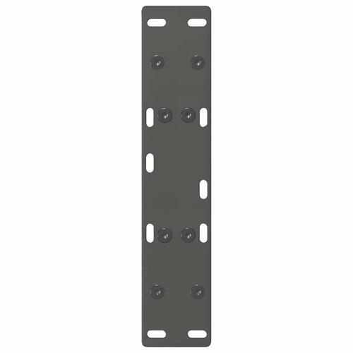 Sofabordben A-formet 2 stk 50x(30-31) cm stål antracitgrå