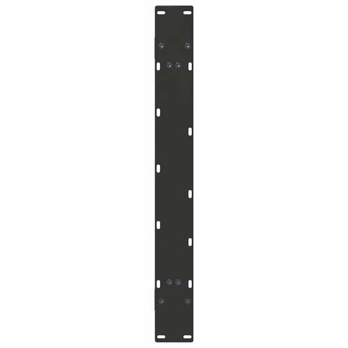 Sofabordben A-formet 2 stk 100x(72-73) cm stål sort