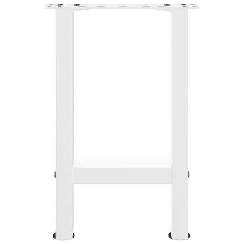 Sofabordben 2 stk. 38x(42-43) cm stål hvid