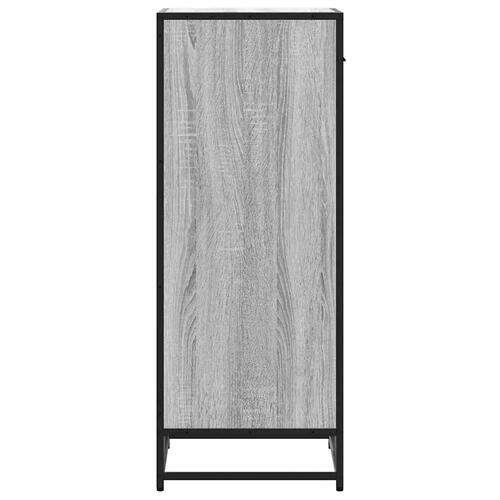 Skoreol 48x38x97,5 cm konstrueret træ grå