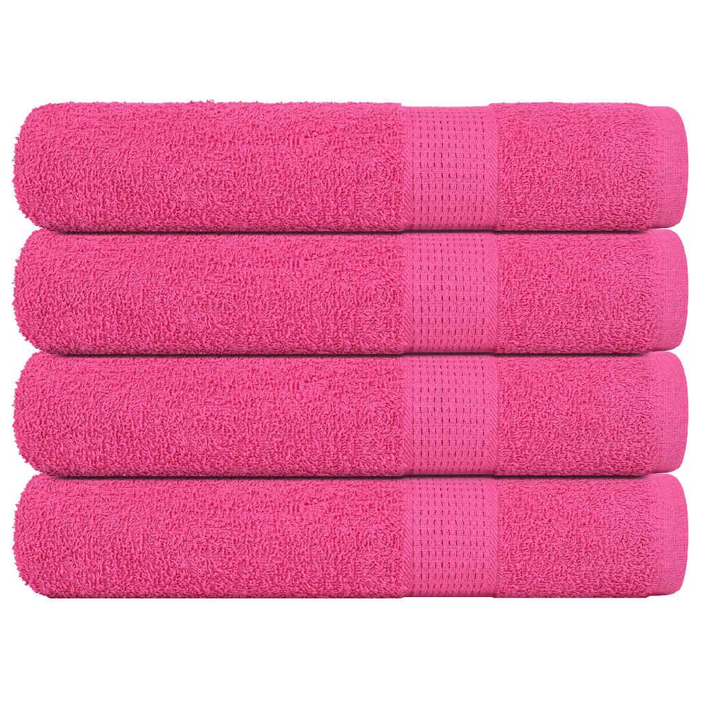 Håndklæder 360 G/M2 100 % Bomuld Lyserød - 4 / 100 x 200 cm
