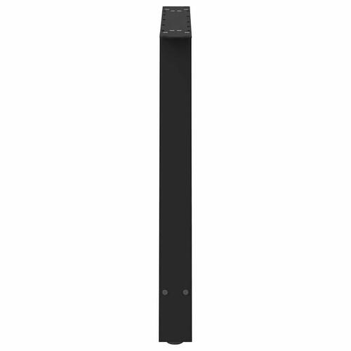 Sofabordben A-formet 2 stk 90x(72-73) cm stål sort