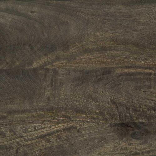 Badeværelsesskab 38x33x160 cm massivt mangotræ sort