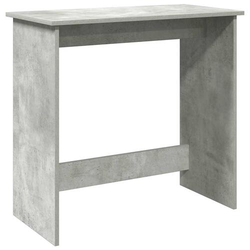 Skrivebord 80x40x75 cm konstrueret træ betongrå