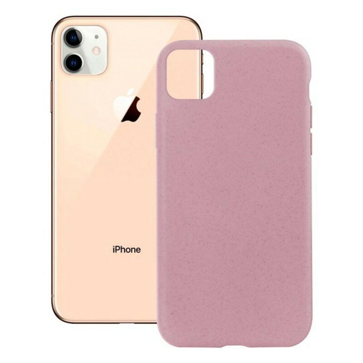 Mobilcover iPhone 12 Mini KSIX Eco-Friendly Pink