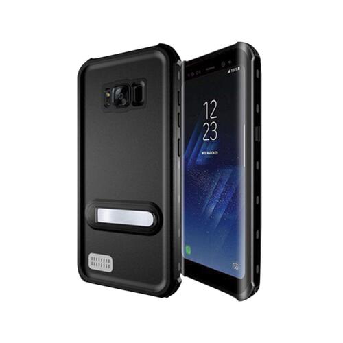 Vandtæt boks Samsung Galaxy S8+ KSIX Aqua Case Sort Gennemsigtig