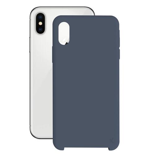 Mobilcover iPhone XS Max KSIX Soft Silicone Blå