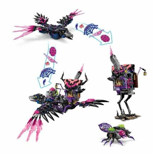 LEGO DREAMZzz Nightmare Witch’s Midnight Raven - byggesæt, multifarvet
