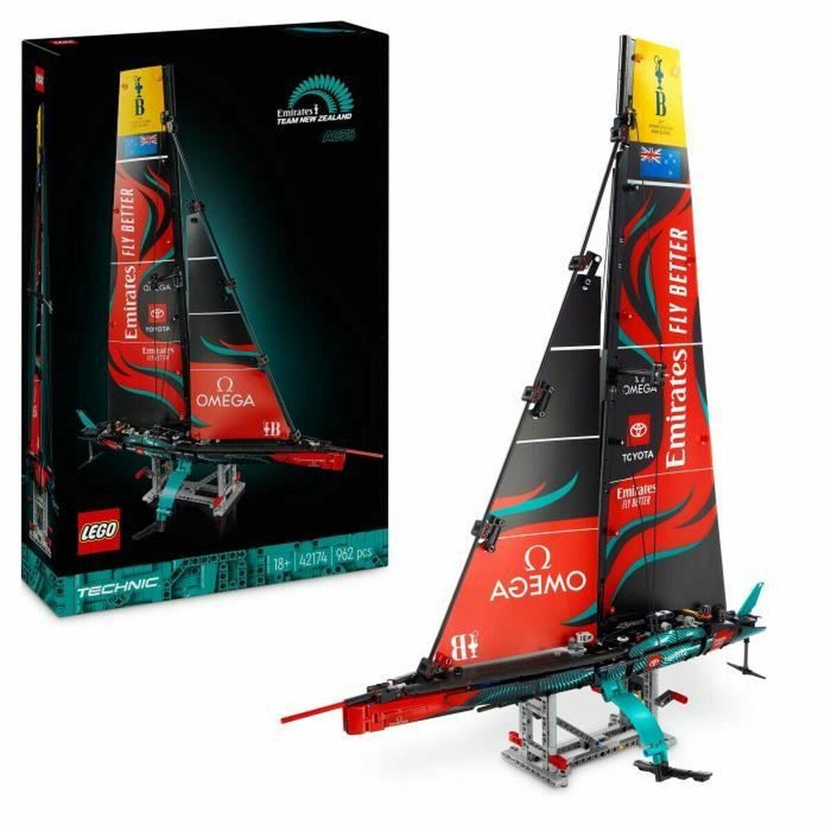 LEGO Technic 42174 Yacht Emirates Team New Zealand AC75 - Multifarvet byggesæt