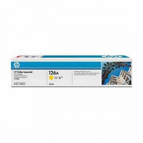 Toner til laserprinter HP 126A gul