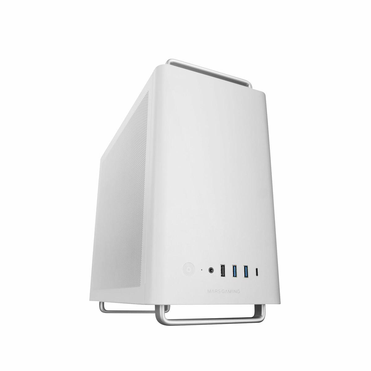 PC kabinet ATX semitårn Mars Gaming MCELITEW - hvid