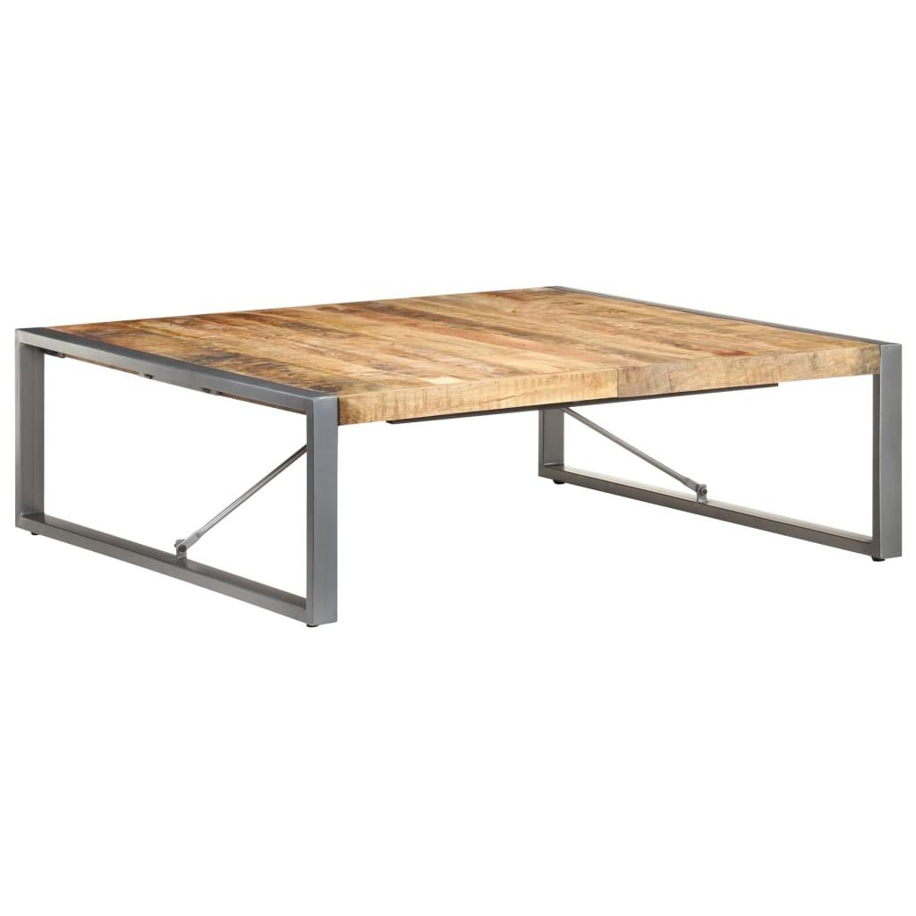 Sofabord 120x120x40 cm ru mangotræ