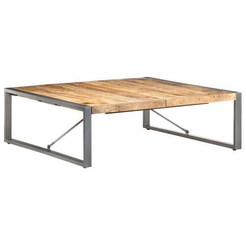 Sofabord 120x120x40 cm ru mangotræ