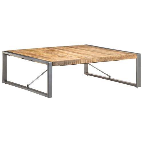 Sofabord 120x120x40 cm ru mangotræ
