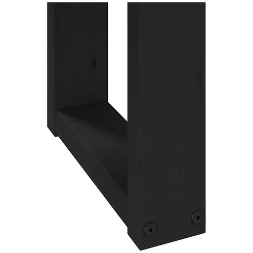 Spisebænk NOAIN U-formede ben 180x40x45 cm massivt træ fyrretræ