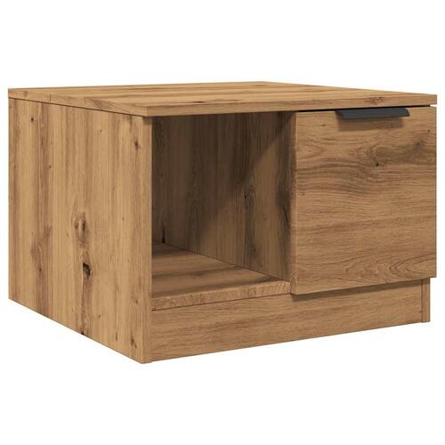 Sofabord 50x50x36 cm konstrueret træ kunsteg
