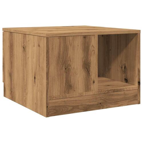 Sofabord 50x50x36 cm konstrueret træ kunsteg
