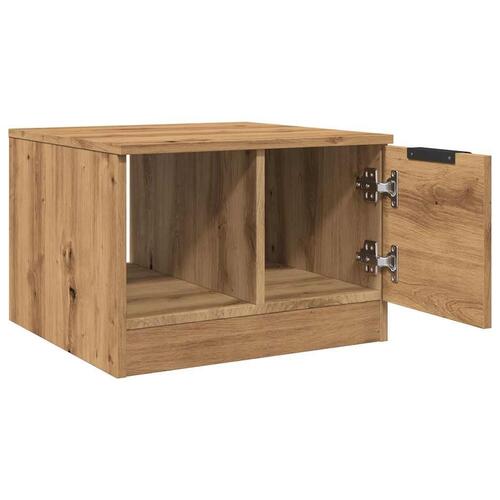 Sofabord 50x50x36 cm konstrueret træ kunsteg