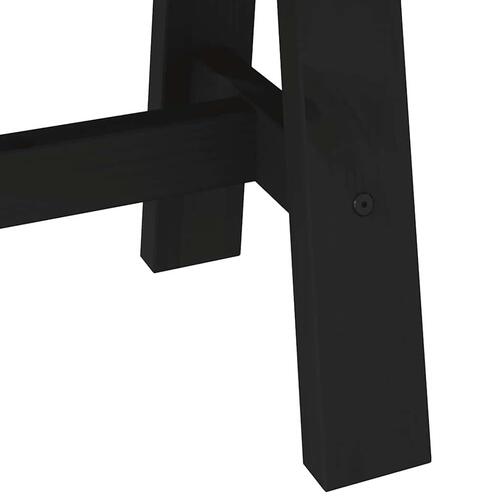 Spisebænk NOAIN A-formede ben 180x40x45 cm massivt træ fyrretræ