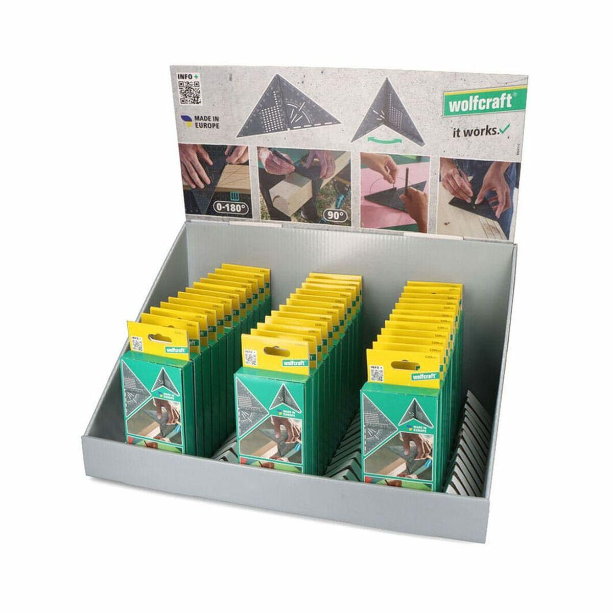 Wolfcraft sæt markører - praktisk måleværktøj i plast