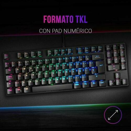 Gaming-tastatur Mars Gaming MKREVO PRO LED RGB