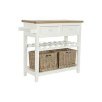 Console Beige flet Paulonia træ 88 x 38 x 80 cm