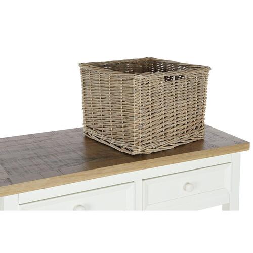 Console Beige flet Paulonia træ 88 x 38 x 80 cm