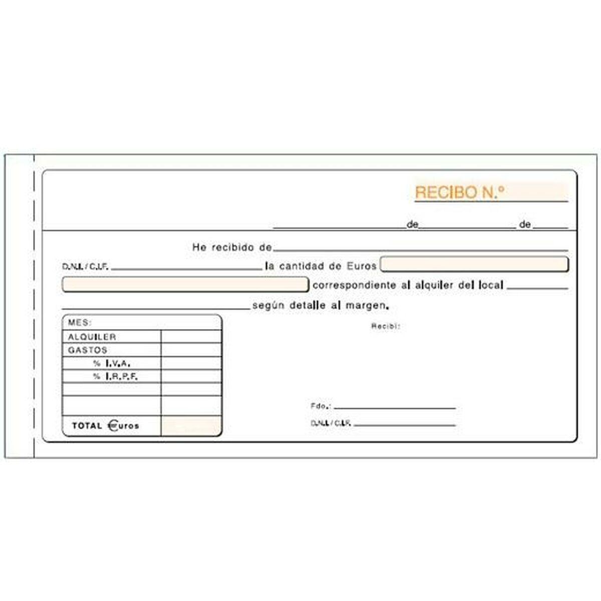 Leveringsbog - kvitteringsblok til kontor (10 enheder)