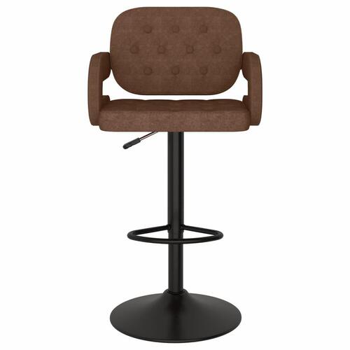 Barstole 2 stk. stof brun