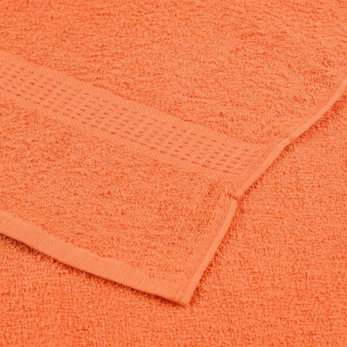 Håndklæder 4 stk. 50x100 cm 360 g/m2 100 % bomuld orange