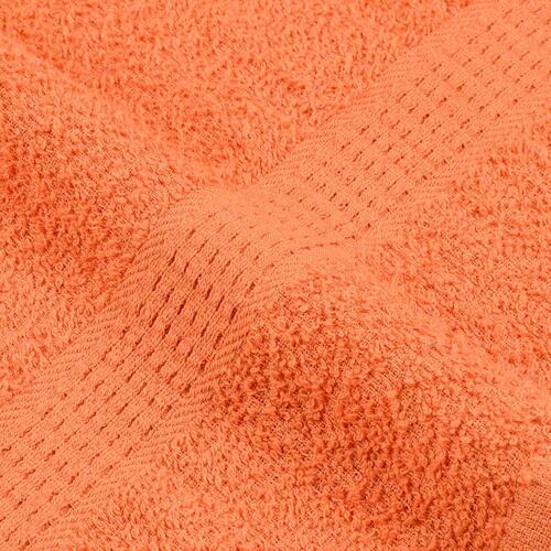 Håndklæder 4 stk. 70x140 cm 360 g/m2 100 % bomuld orange