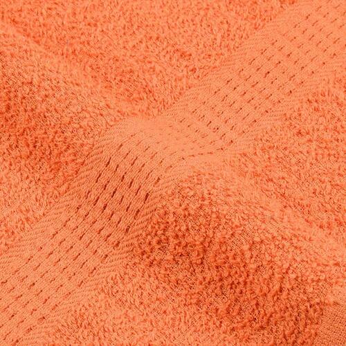 Badehåndklæder 10stk. 100x150cm 360g/m2 100% bomuld orange