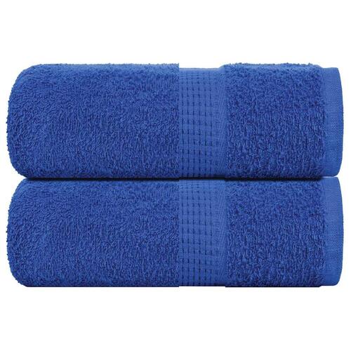 Håndklæder 2 stk. 30x30 cm 360 g/m2 100 % bomuld blå