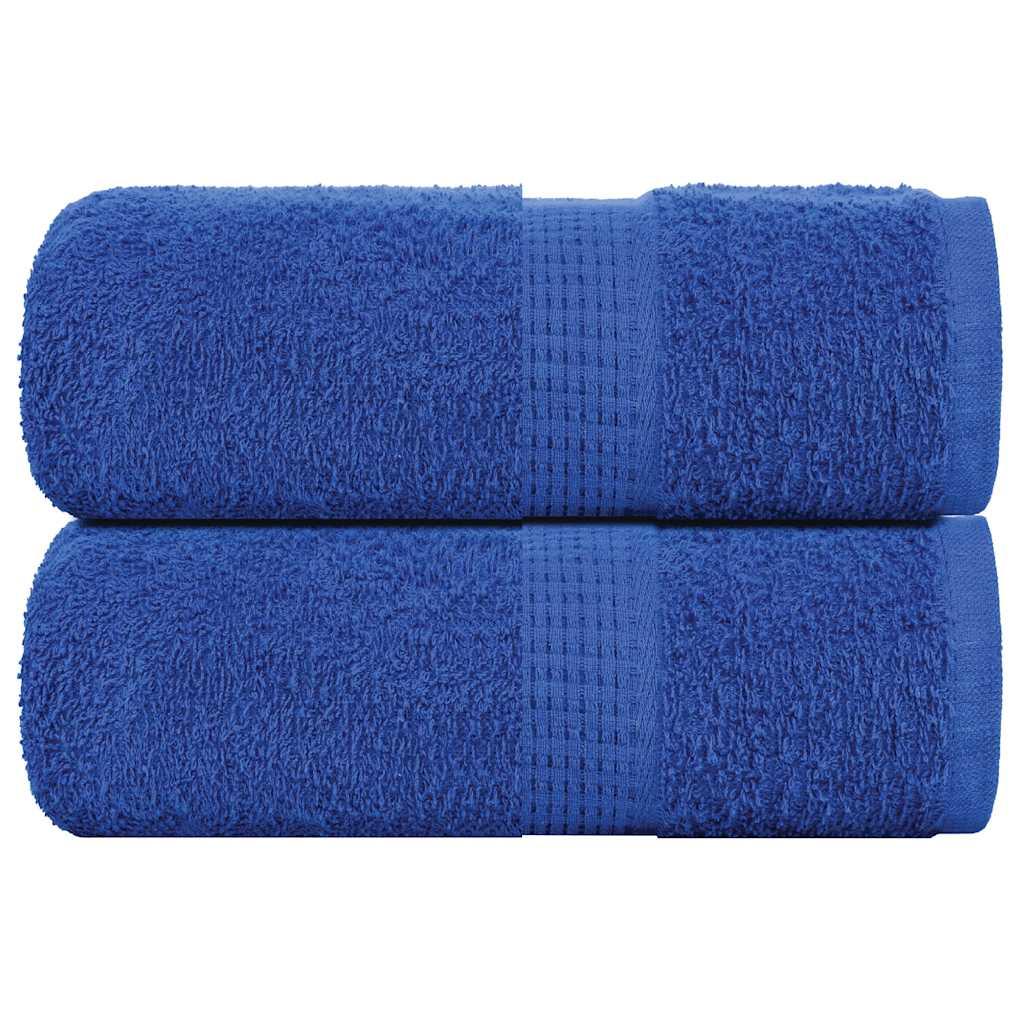 Håndklæder 2 stk. 30x30 cm 360 g/m2 100 % bomuld blå