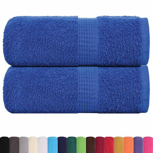 Håndklæder 2 stk. 30x30 cm 360 g/m2 100 % bomuld blå