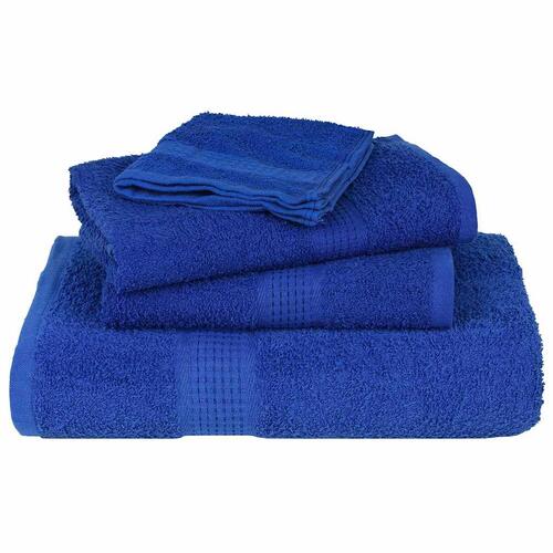 Håndklæder 2 stk. 30x30 cm 360 g/m2 100 % bomuld blå
