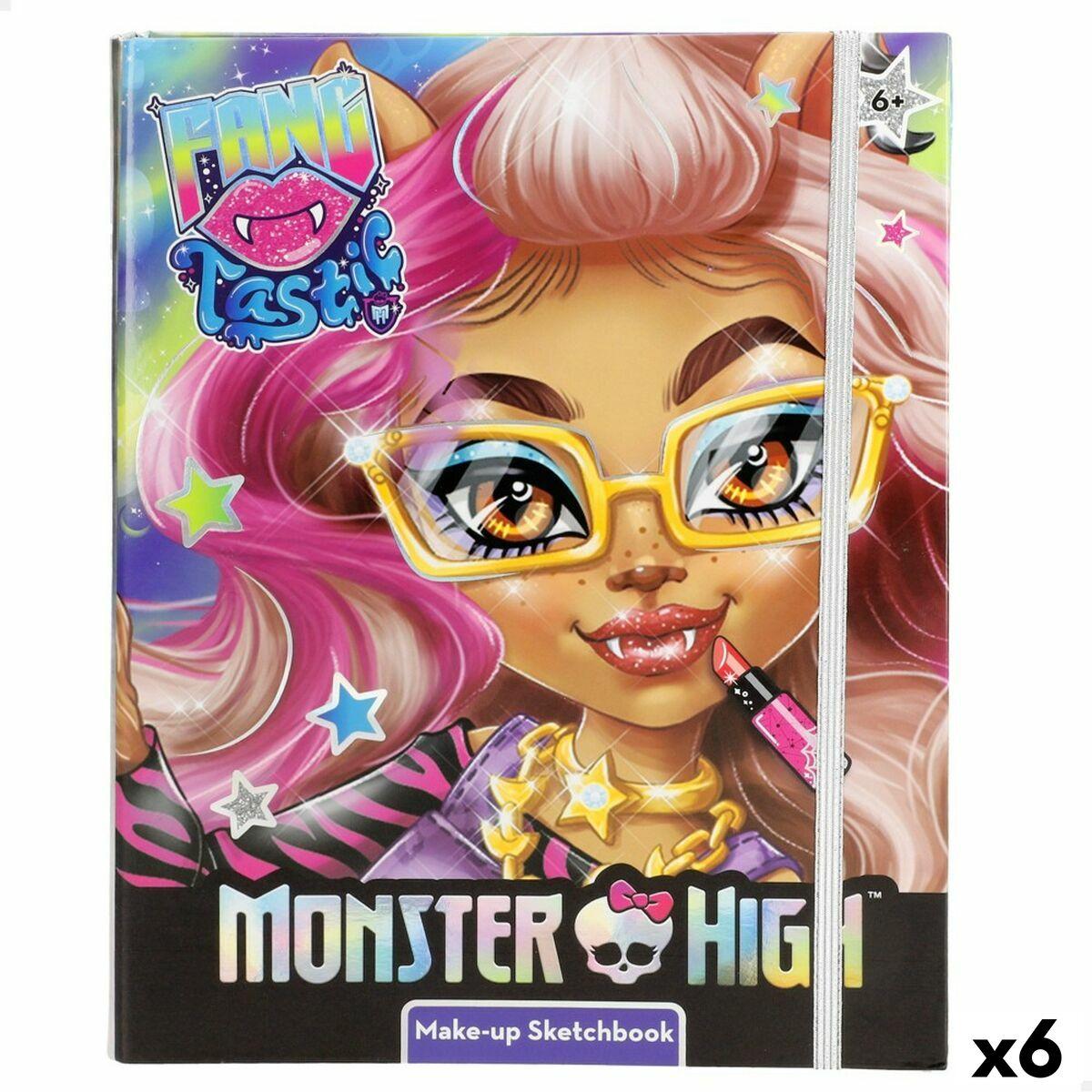 Monster High makeup sæt til børn - pink (6 enheder)