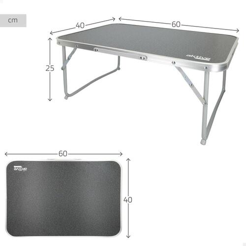 Sammenklappeligt bord Aktive 60 x 25 x 40 cm (6 enheder)