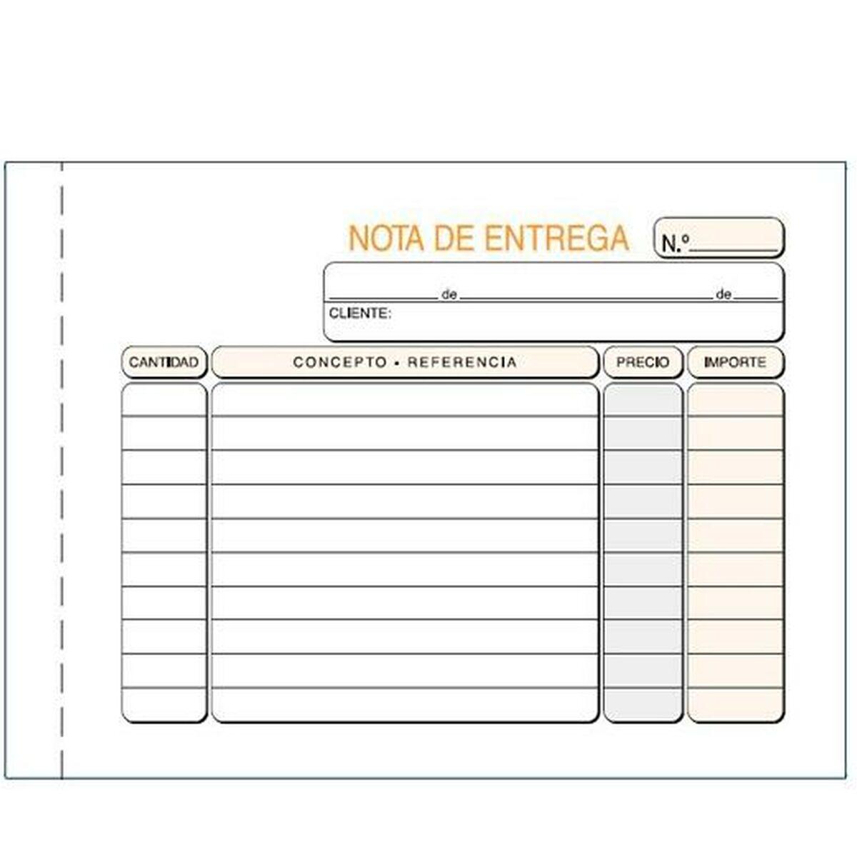 Leveringsbog - 15 × 10,5 cm (pakke med 5)