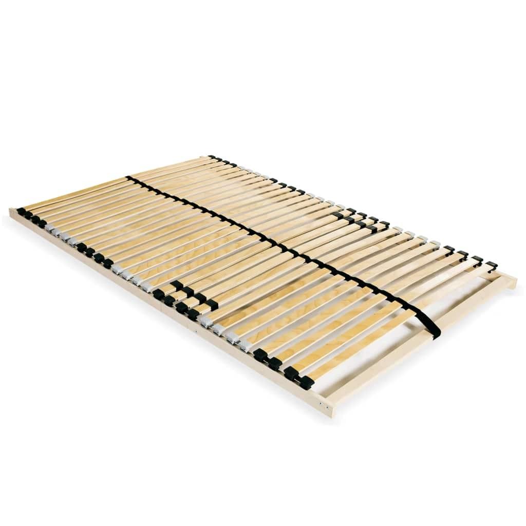 Lamelbund til seng med 28 lameller 7 zoner 120 x 200 cm