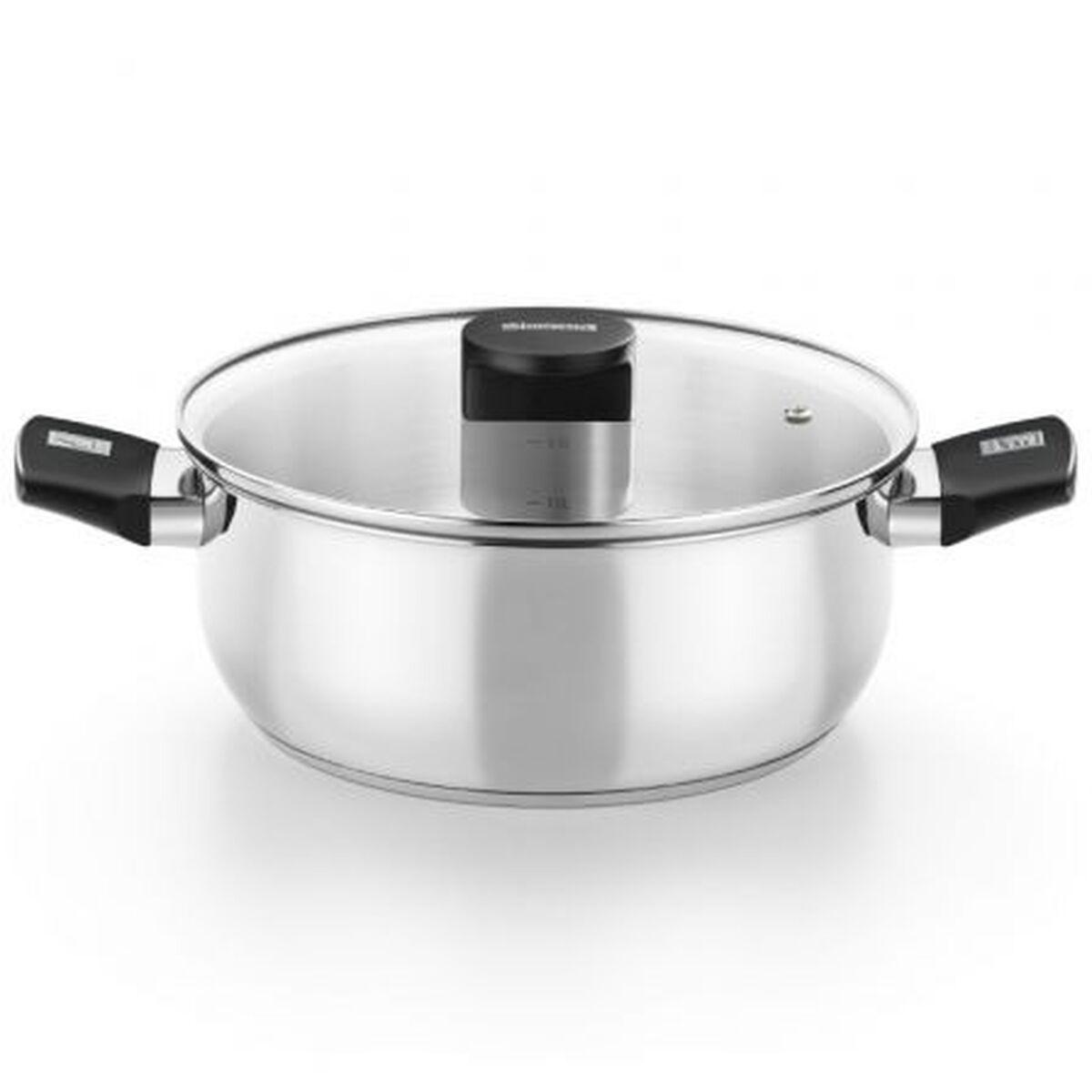 Gryde Med Låg Monix M240316 Stål