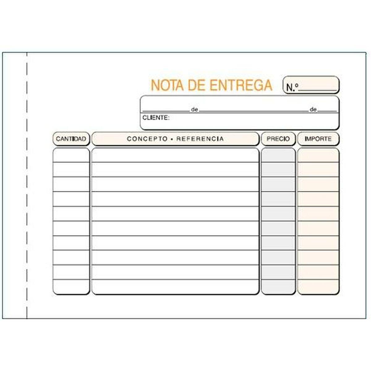 Leveringsbog - 15 × 10,5 cm (pakke med 10)