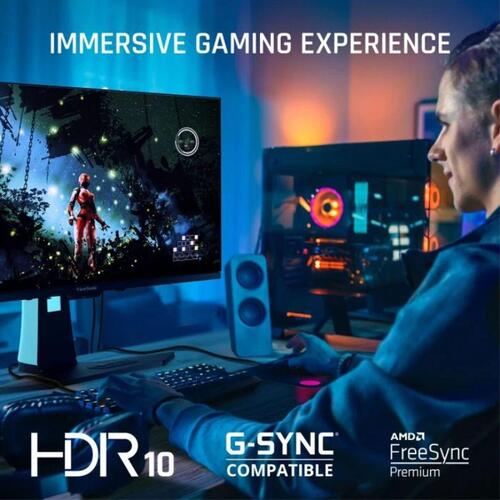 Gaming skærm ViewSonic XG272-2K-OLED 27" 2K Quad HD